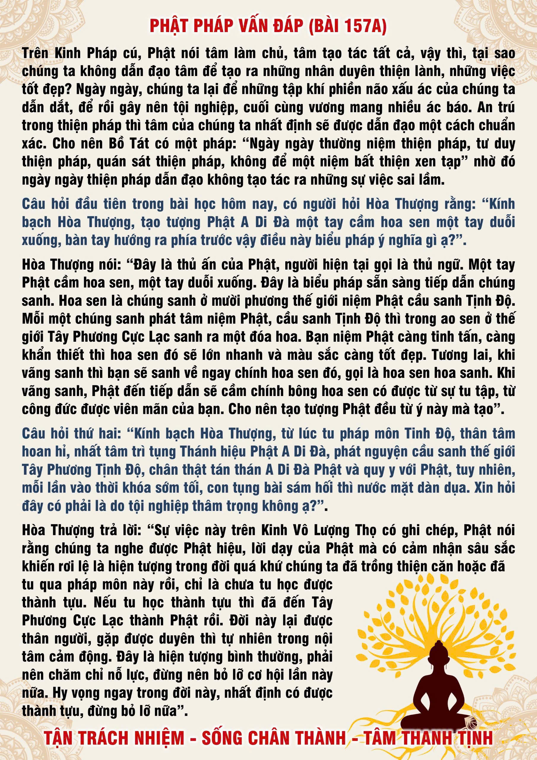 157 · Phật Pháp Vấn Đáp - 157 _ 1